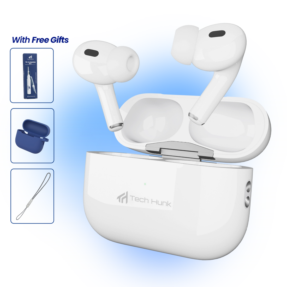 TH Pods Gen 3 White Earbuds