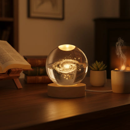 Crystal Sphere Lamp