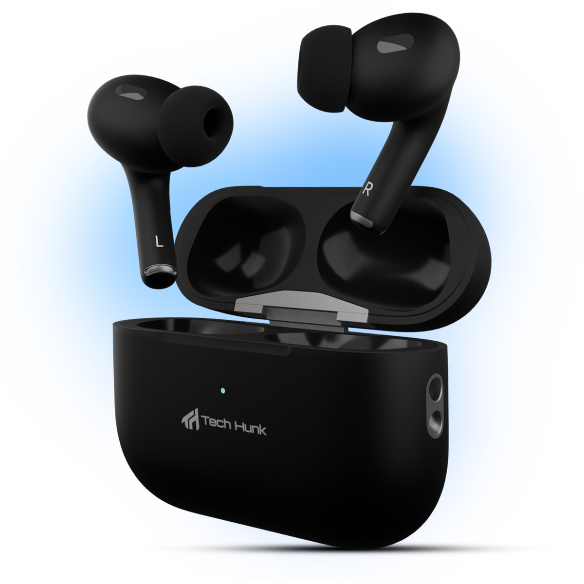 TH Pods Gen 3 Matte Black Earbuds