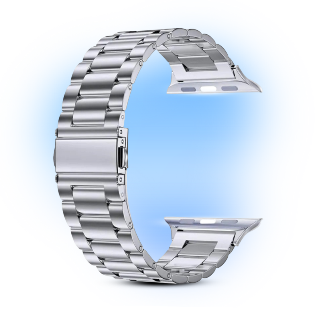 Rolex Chain Strap Silver