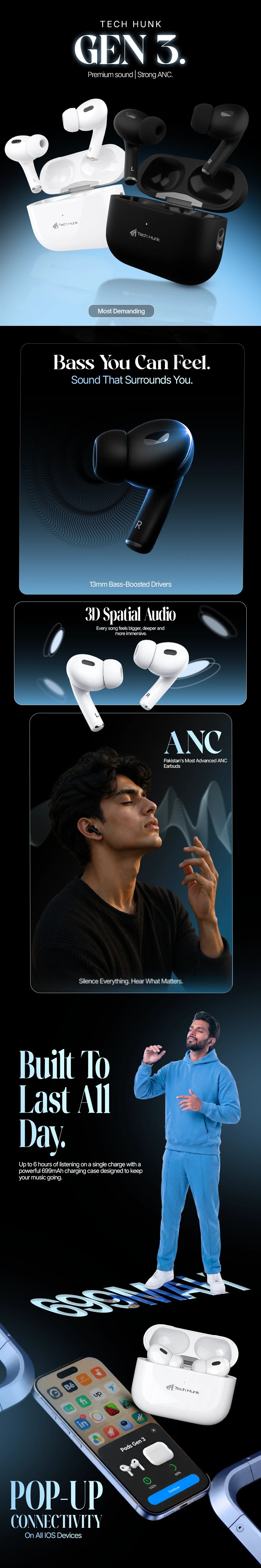 TH Pods Gen 3 Earbuds