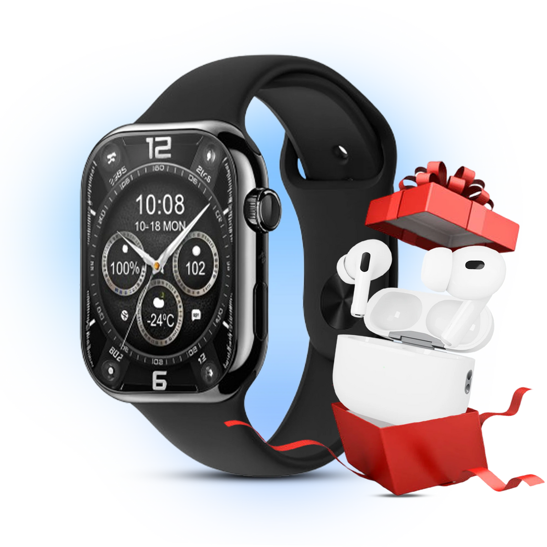 TH X Spectra Smart Watch + Free Gift (Pods Pro 2 Buzzer Edition)