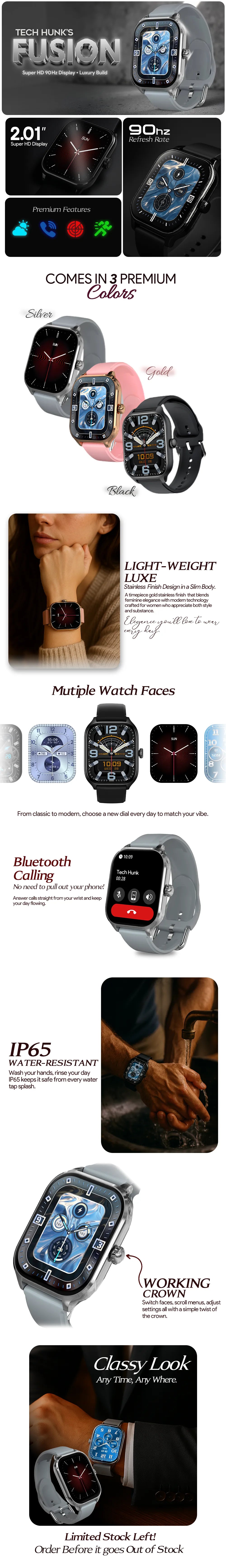 TH Fusion Smart Watch